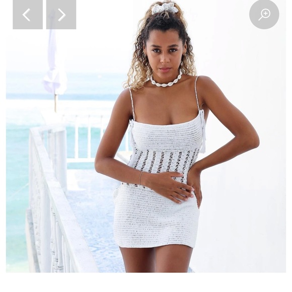 Andi Bagus White Crochet Dress 🤍 - Picture 5 of 12